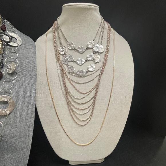 10 Signed Necklaces Vintage to Modern Biagi You & I Cookie Lee - Picture 4 of 8